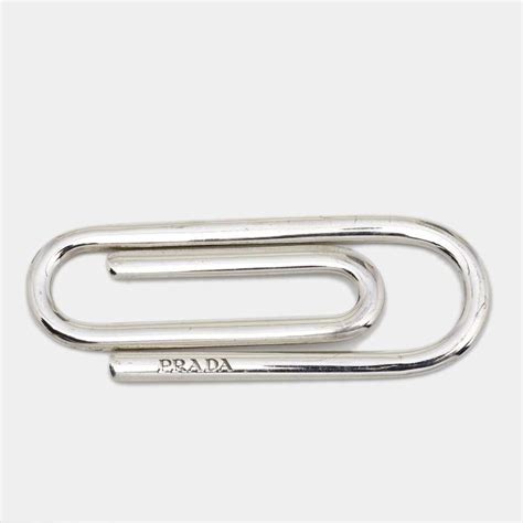 prada silver paper clip|ikea prada clip.